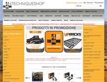 Tablet Screenshot of 4techniqueshop.it